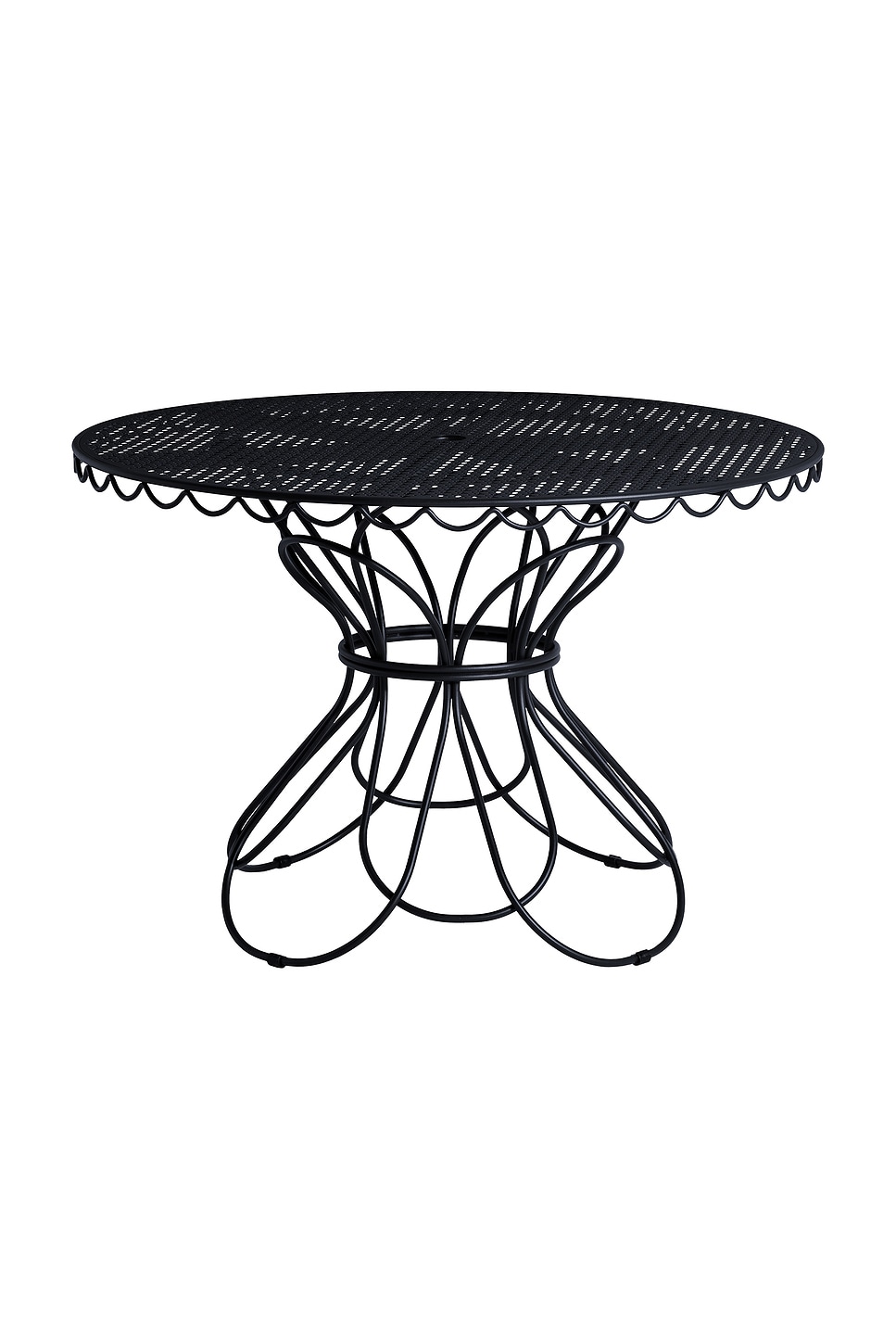Image 1 of business & pleasure co. Al Fresco Dining Table in Vintage Black