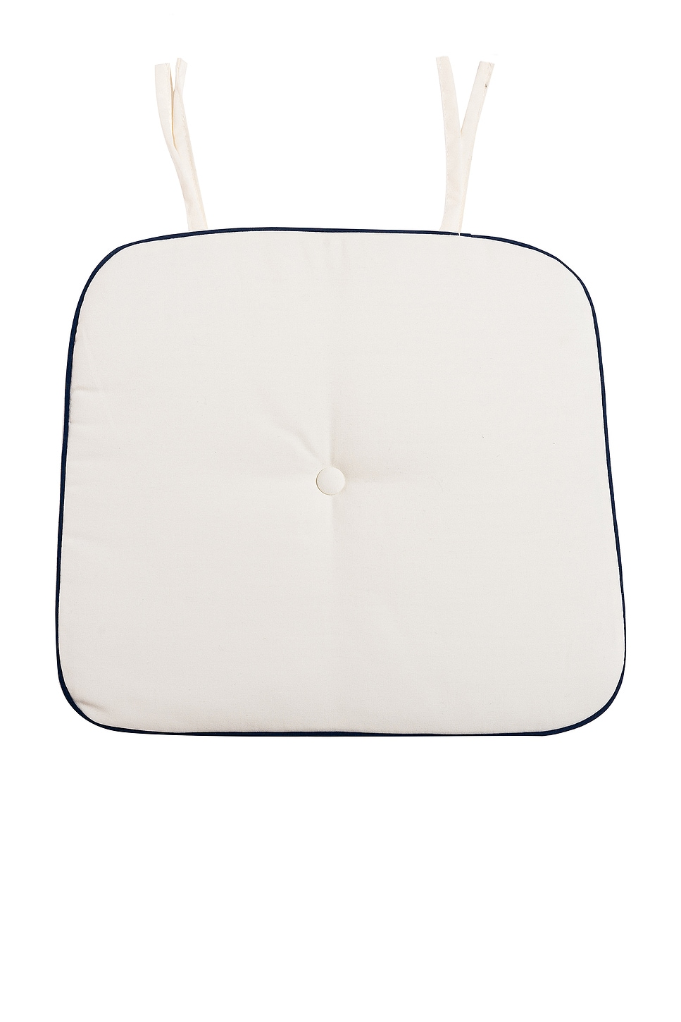 Image 1 of business & pleasure co. Al Fresco Dining Chair Cushion in Rivie White