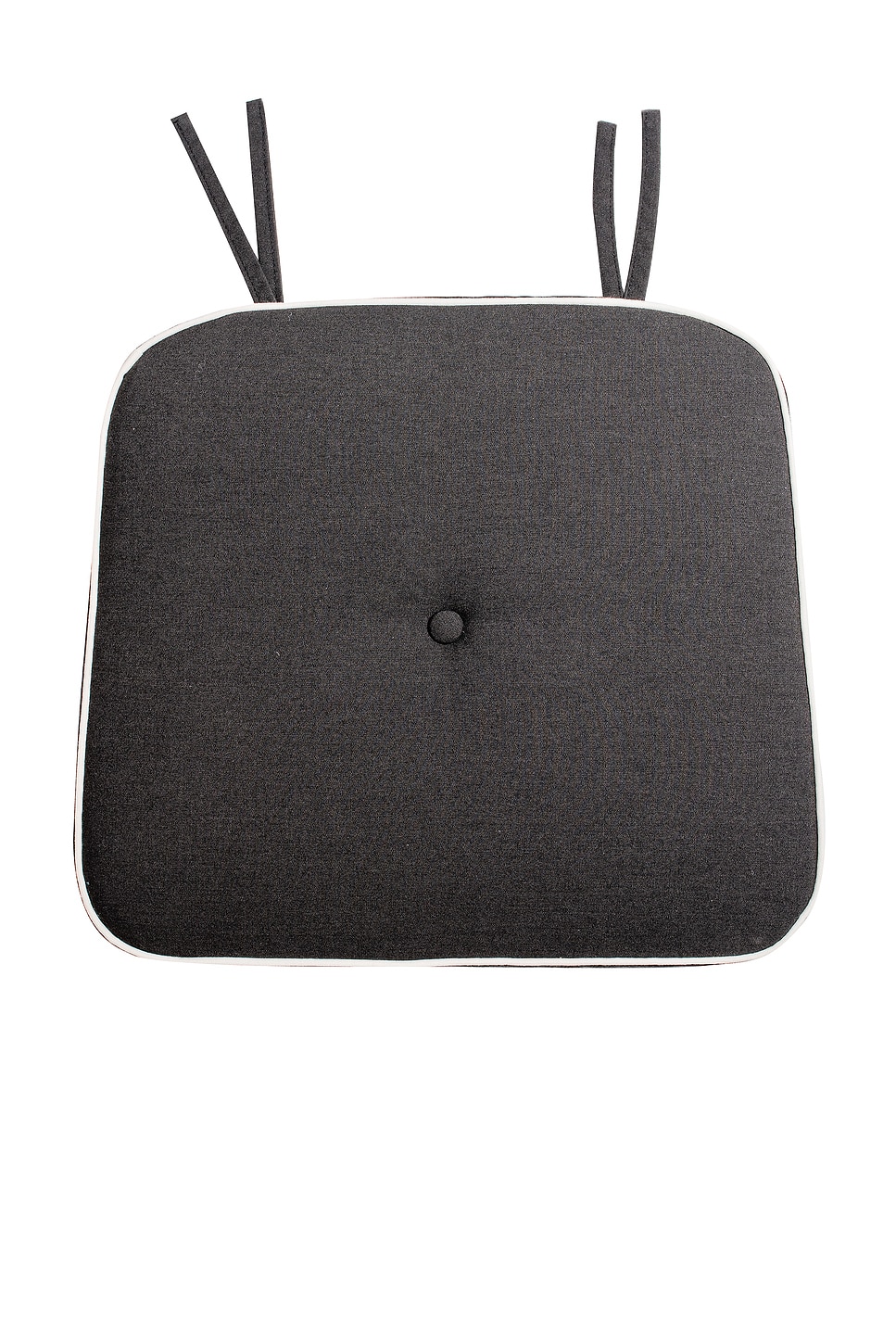 Image 1 of business & pleasure co. Al Fresco Dining Chair Cushion in Rivie Black