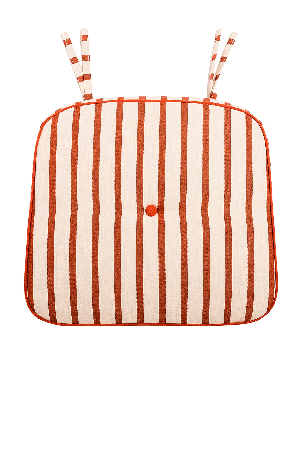 Image 1 of business & pleasure co. Al Fresco Dining Chair Cushion in Monaco Le Sirenuse Stripe