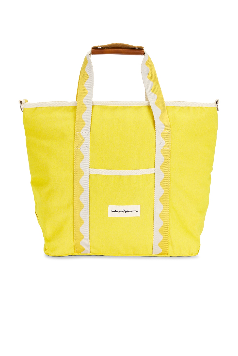 Business & Pleasure Cooler Tote Bag In Yellow