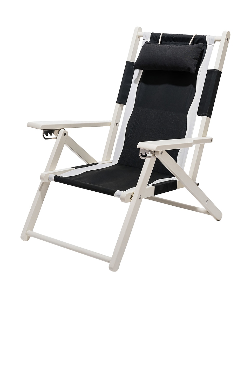 Image 1 of business & pleasure co. Tommy Chair in Teak Natural & Rivie Black