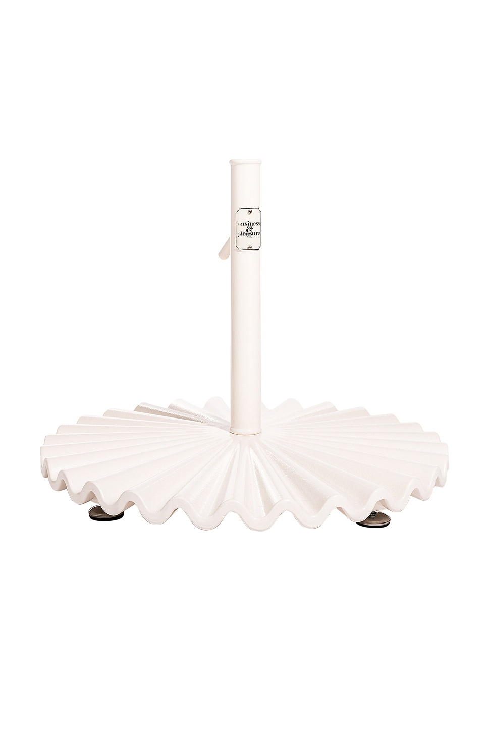 Extra Large Clamshell Base in Ivory