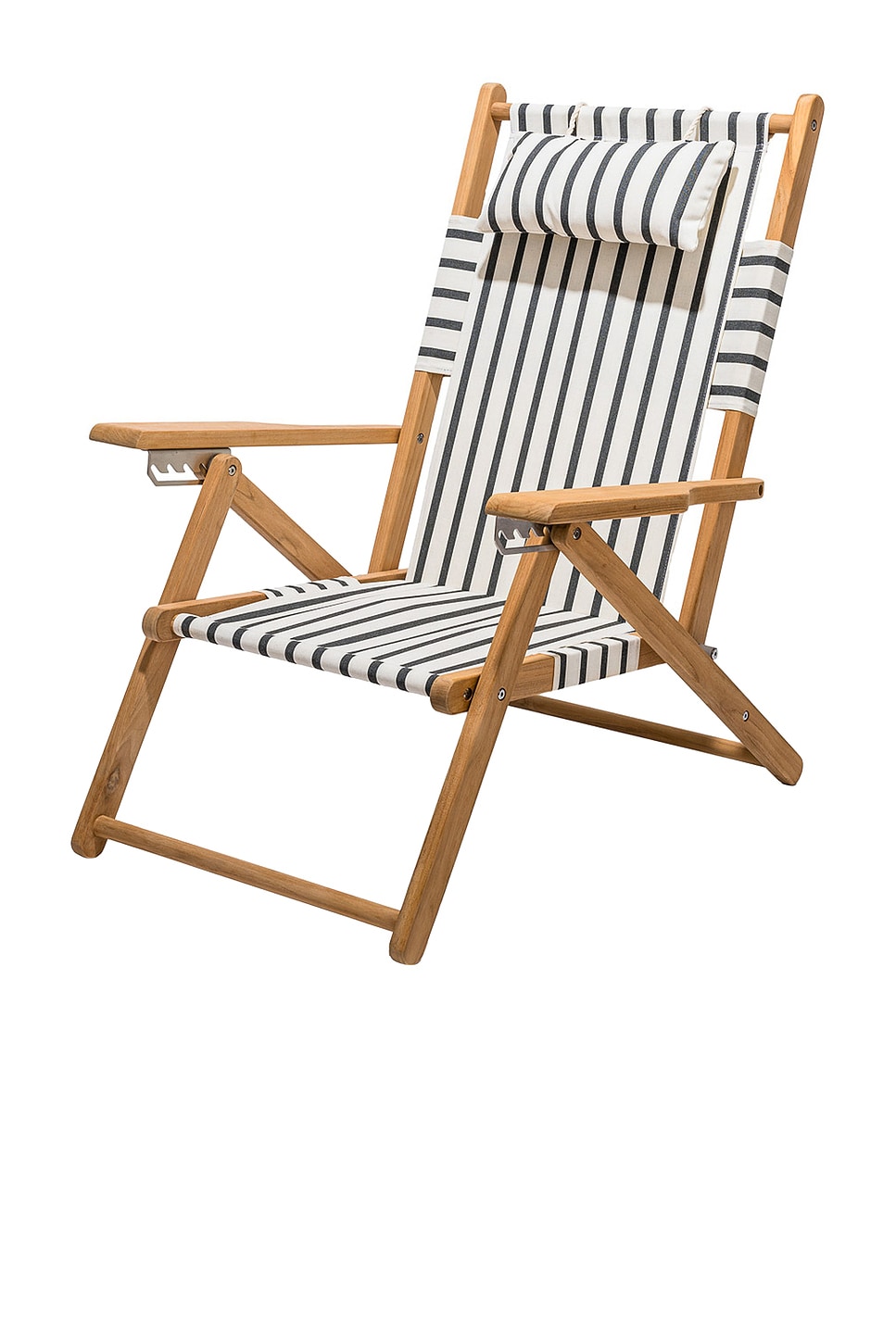 Image 1 of business & pleasure co. Tommy Chair in Monaco Black Stripe