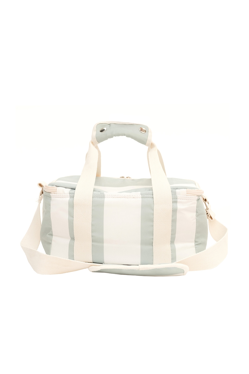 Shop Business & Pleasure Holiday Cooler In Sage Capri Stripe