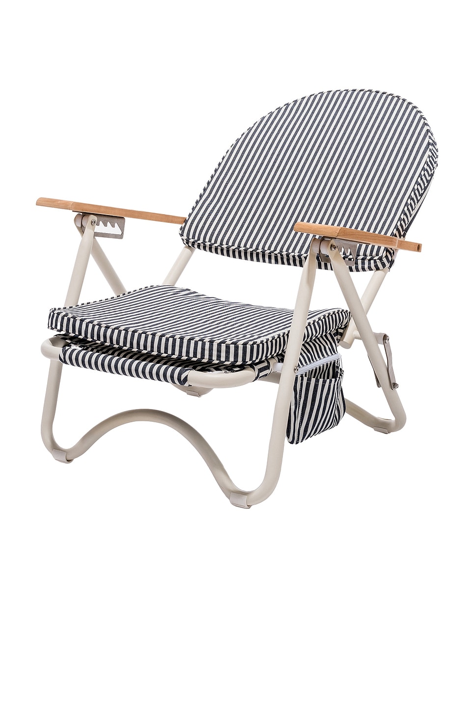 Shop Business & Pleasure Pam Chair In Laurens Navy Stripe