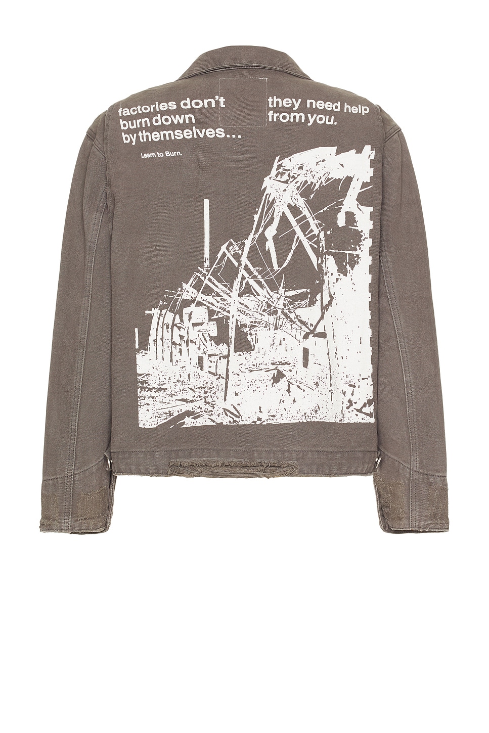 Factory Work Jacket in Black
