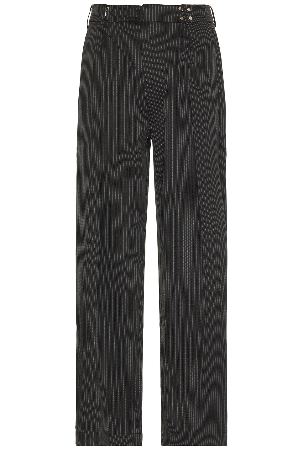 Caldwell Pinstripe Slacks in Black