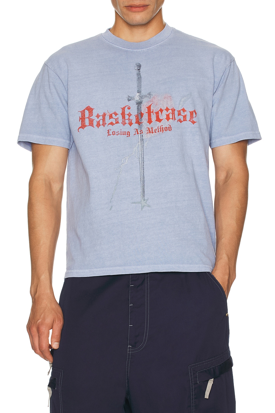 Image 3 of Basketcase Rush Tee in Vintage Black