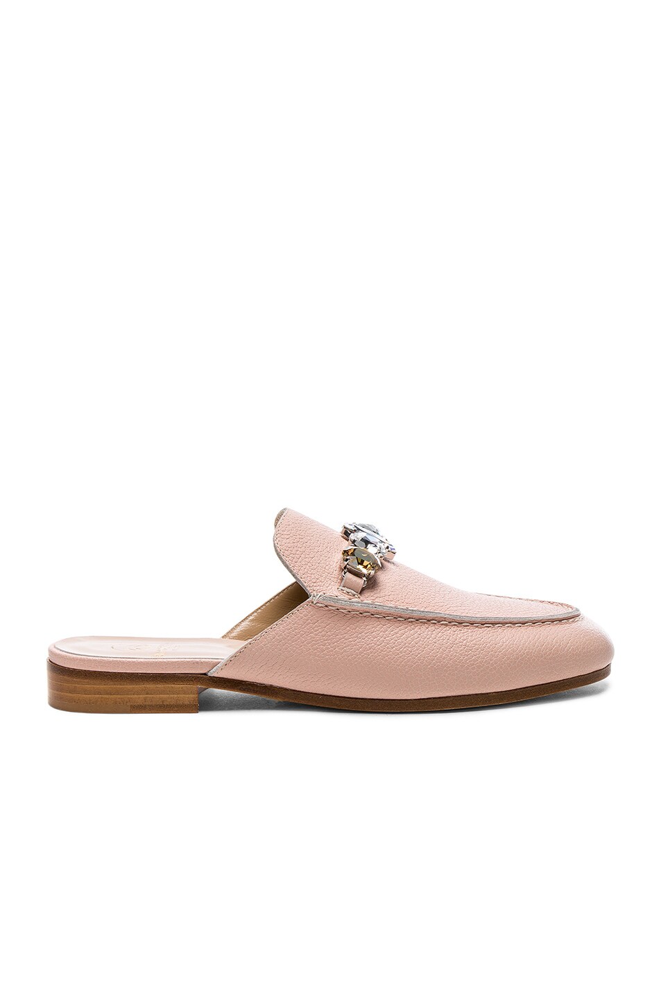 Image 1 of Brother Vellies Leather Loafer Slides in Sahara