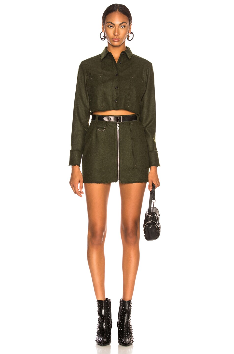 beau souci dust jacket – 军装 | fwrd