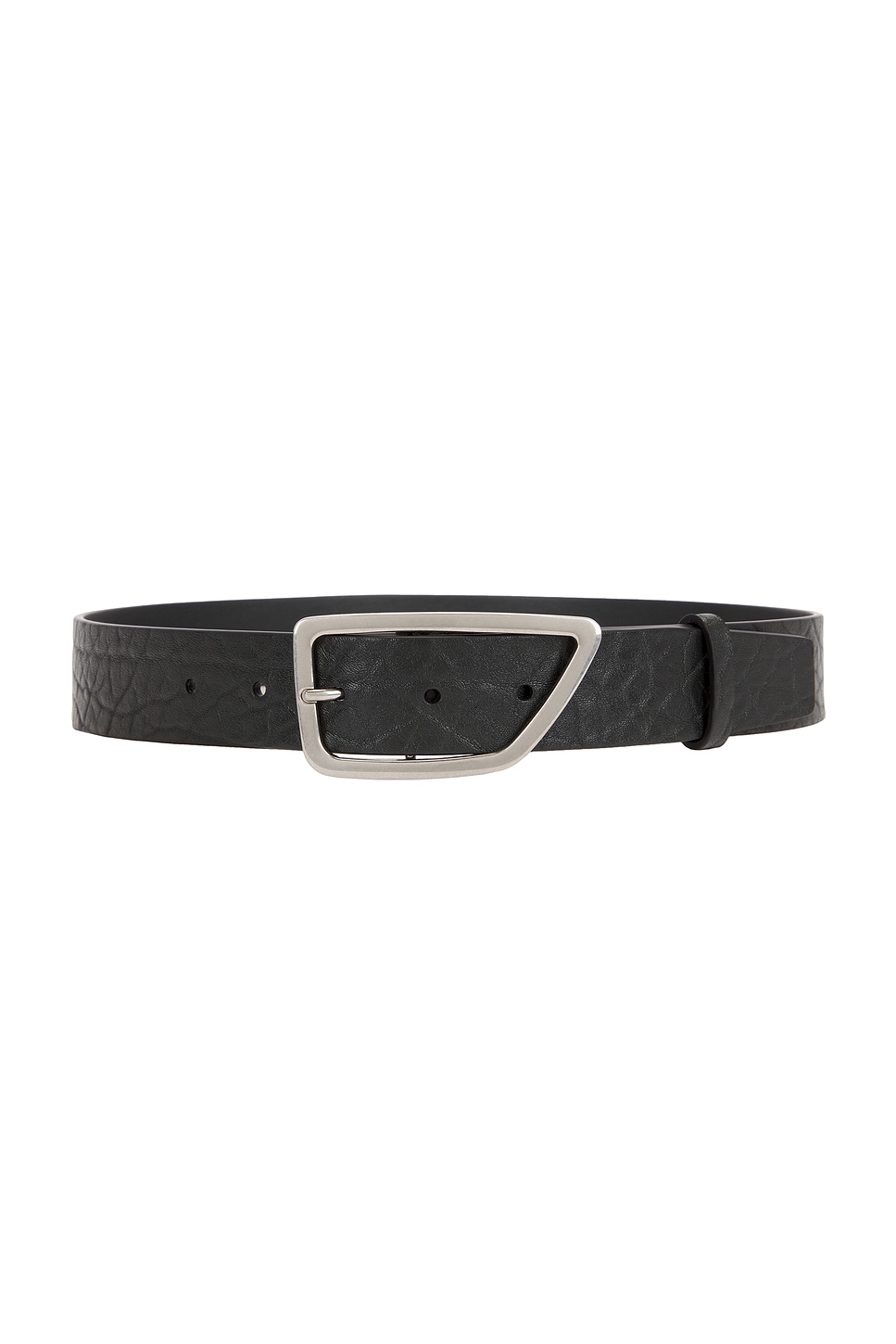 Shield Pin Belt in Black