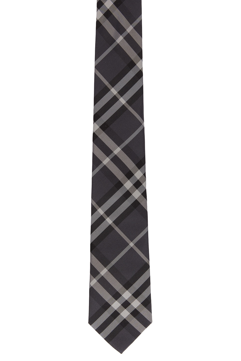 Vintage Scale Check Tie in Black