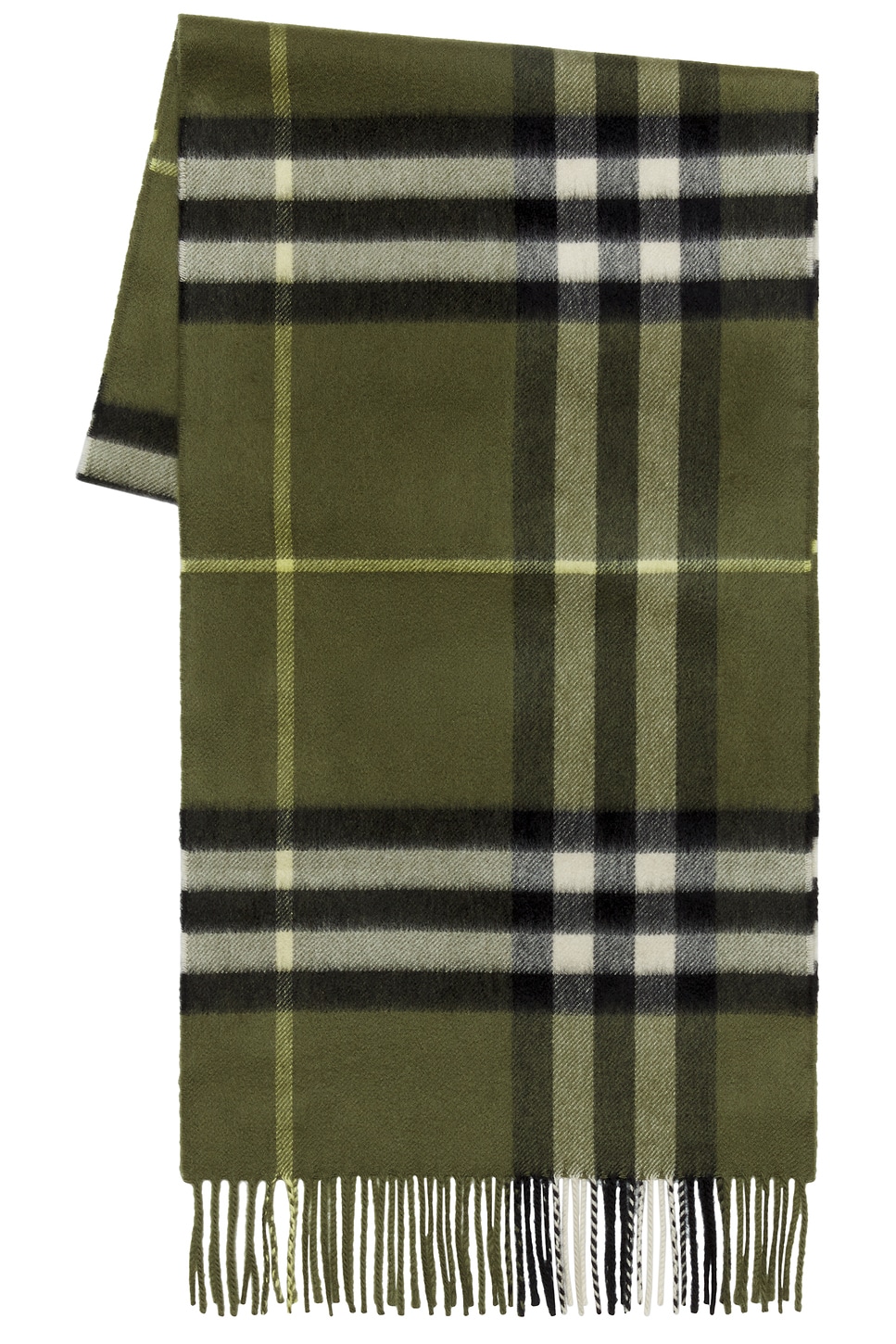 Burberry 168x30 Giant Check Cashmere Scarf