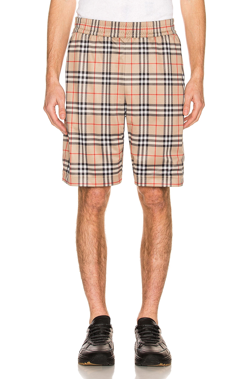 Image 1 of Burberry Debson Check Short in Archive Beige