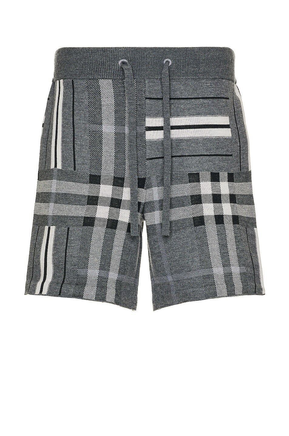Image 1 of Burberry Tulham Shorts in Dark Grey Melange