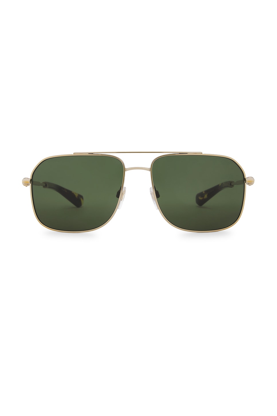 Burberry Rectangle Sunglasses In Green