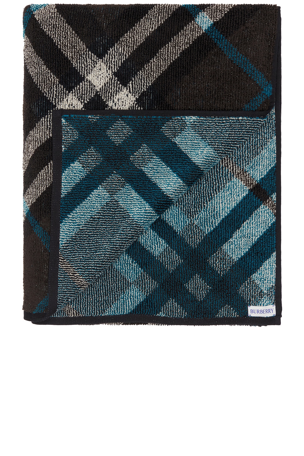 Image 1 of Burberry Check Towel in Snug