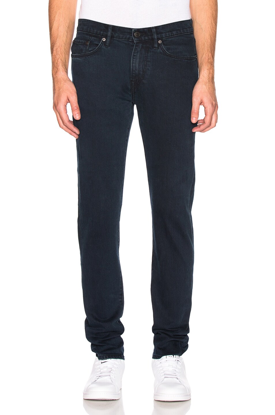 Image 1 of Burberry Slim Fit Jeans in Dark Indigo