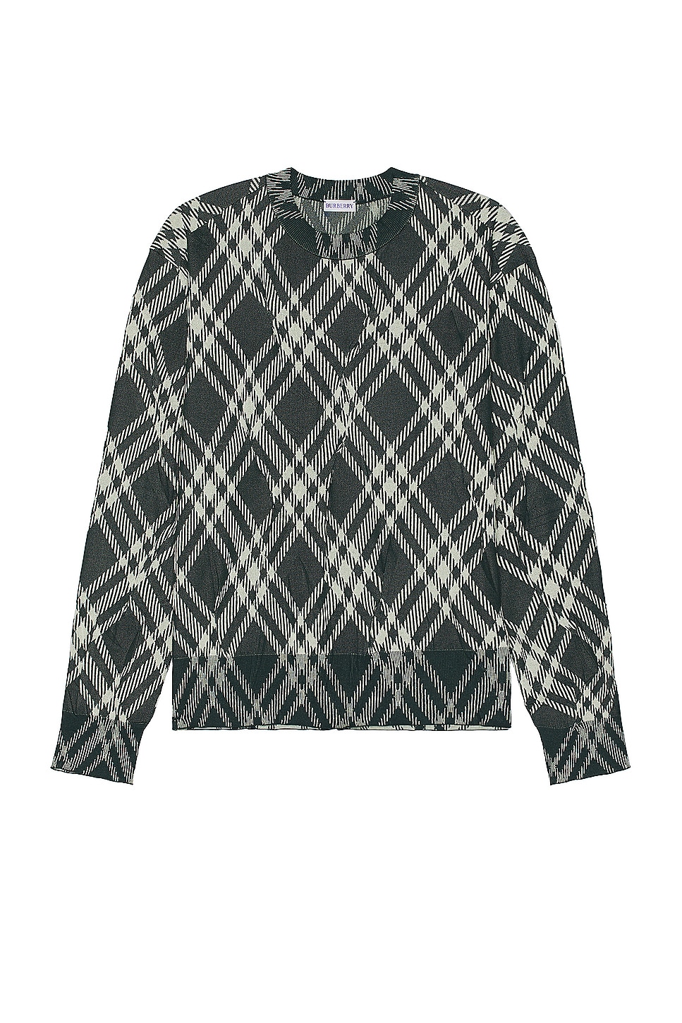 Image 1 of Burberry Sweater in Ivy Check
