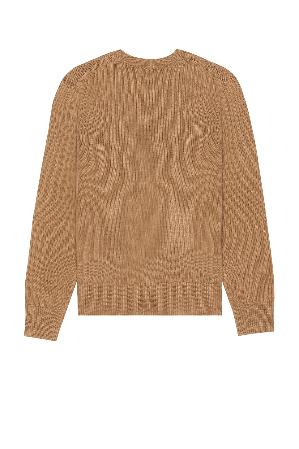 Burberry Wool And Cashmere Pullover With Ekd In Brown