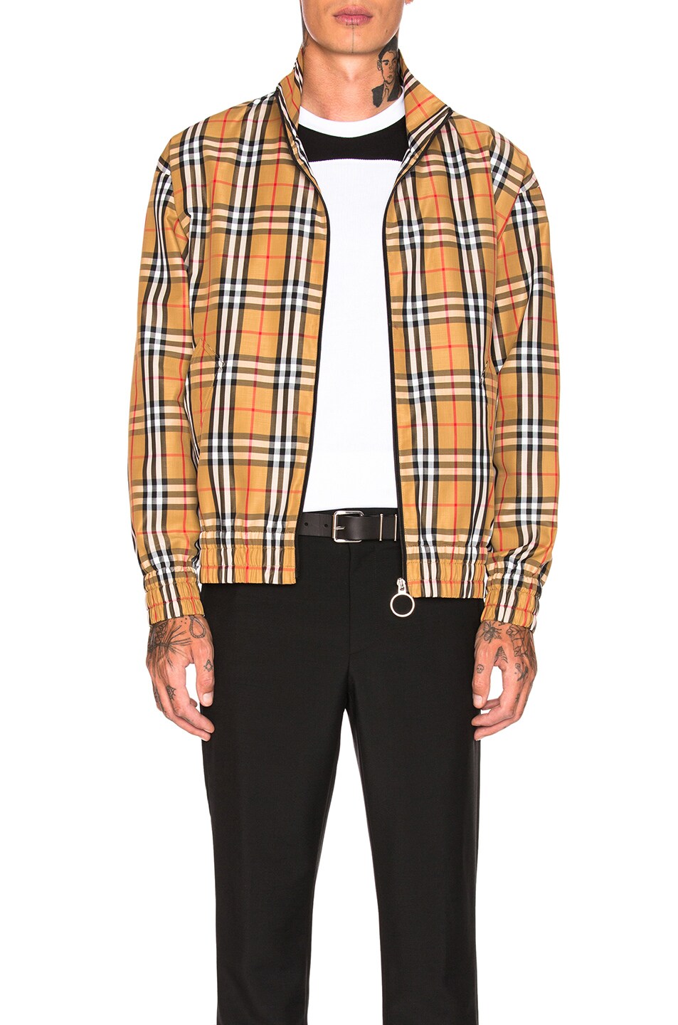 Image 1 of Burberry Peckham Jacket in Antique Yellow