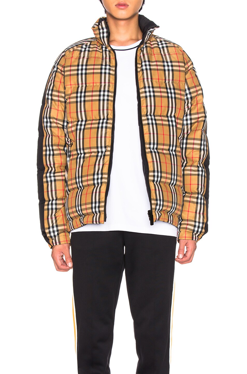 Image 1 of Burberry Drayton Jacket in Antique Yellow