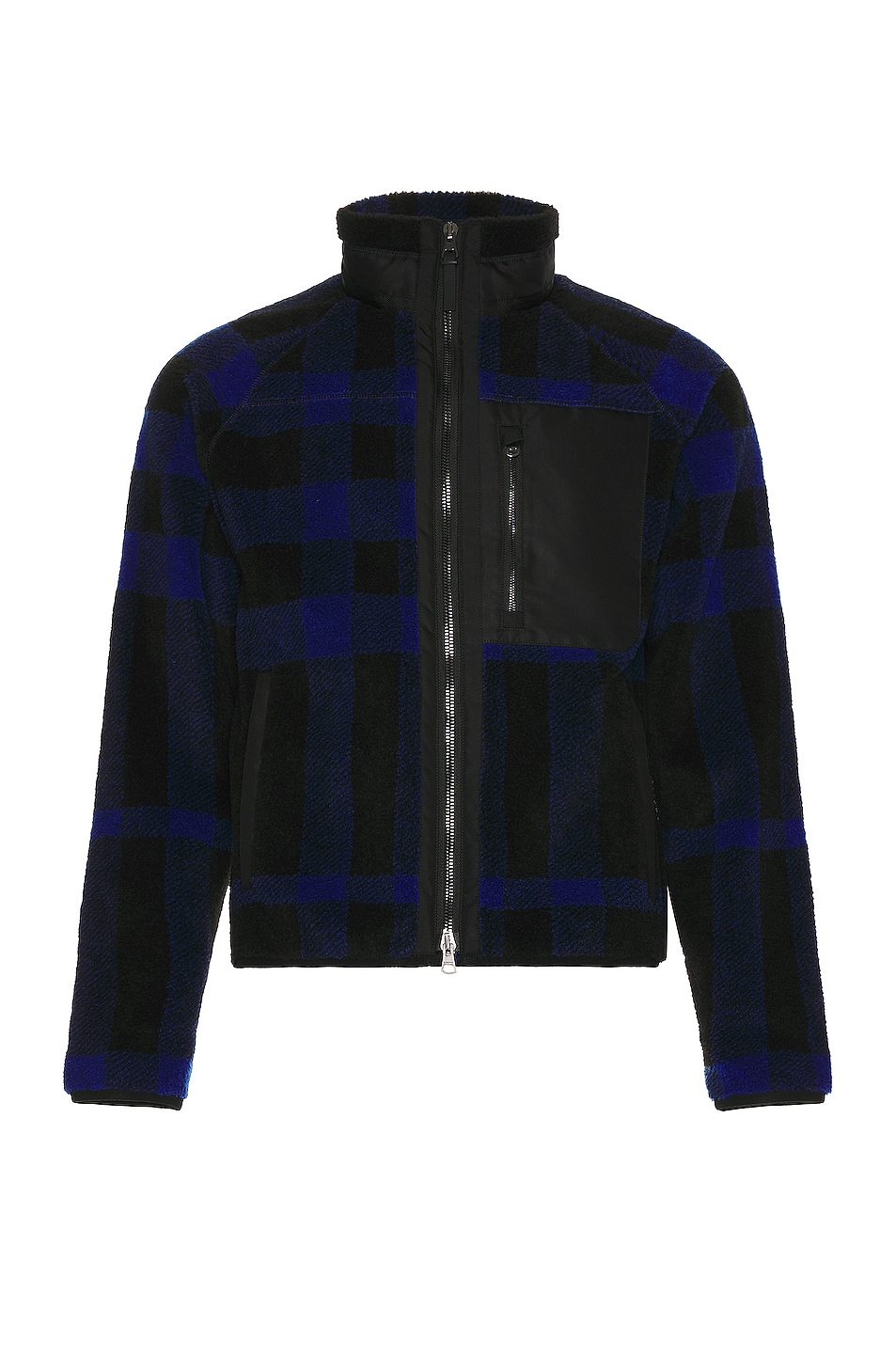Image 1 of Burberry Dorian Jacket in Deep Royal Blue