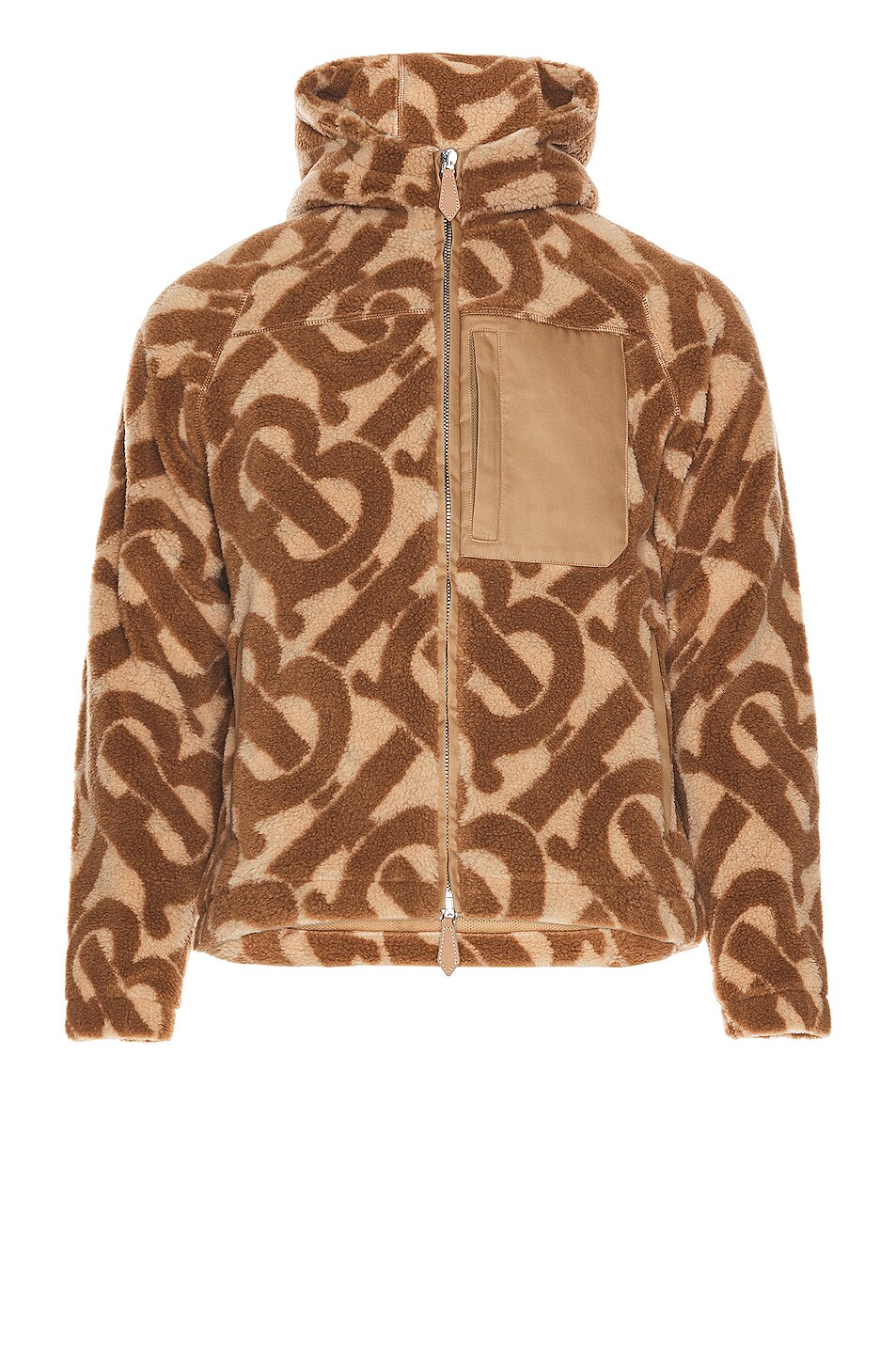 Image 1 of Burberry Dartmouth TB Jacket in Soft Fawn