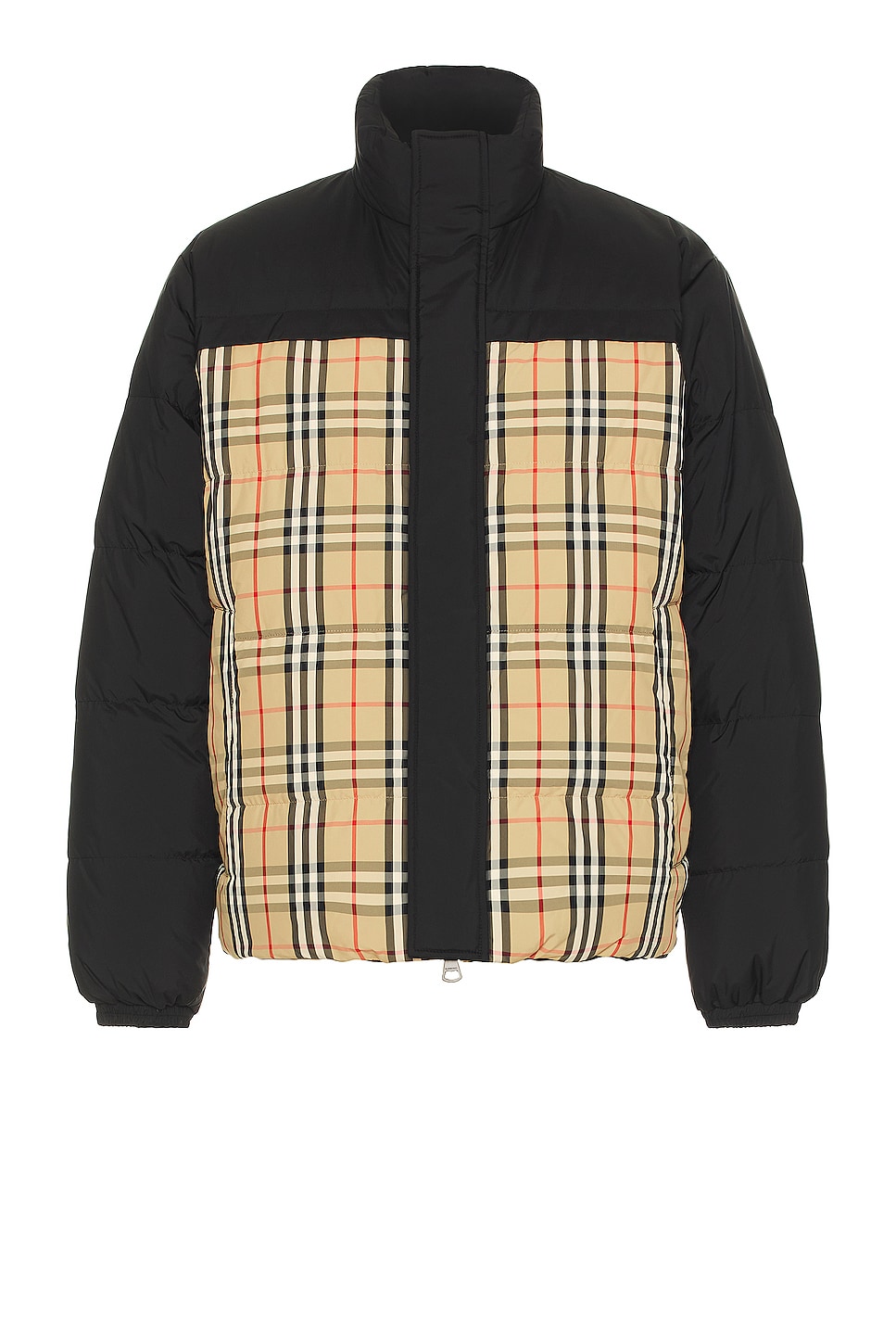Image 1 of Burberry Oakmere Puffer Jacket in Archive Beige Ip Chk