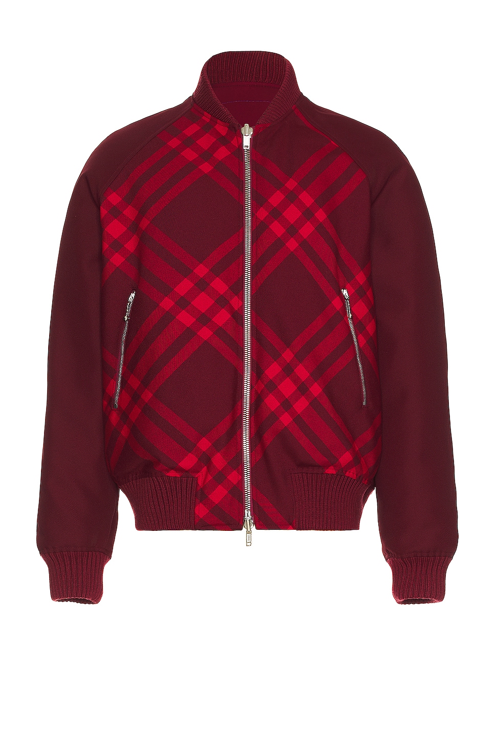 Image 1 of Burberry Ripple Check Jacket in Ripple Ip Check