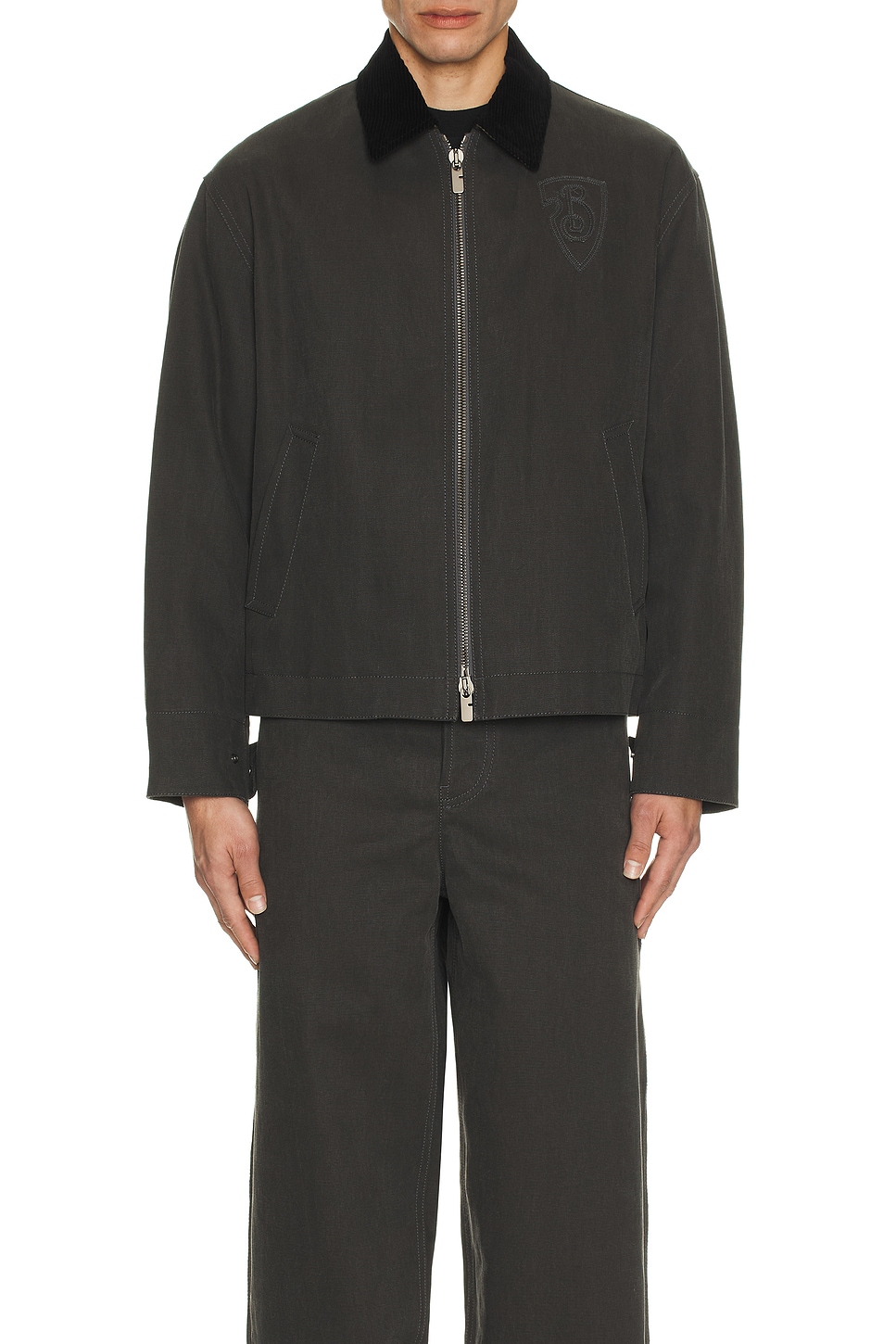 Check Lined Jacket - Thumbnail 5