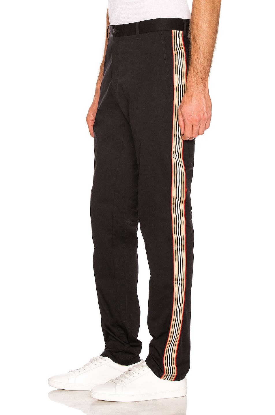 Image 1 of Burberry Vintage Stripe Chino in Black