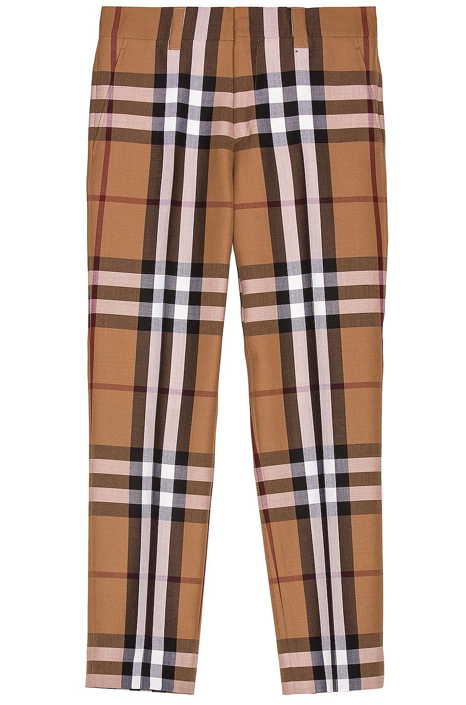 Image 1 of Burberry Dover Classic Check Trouser in Birch Brown