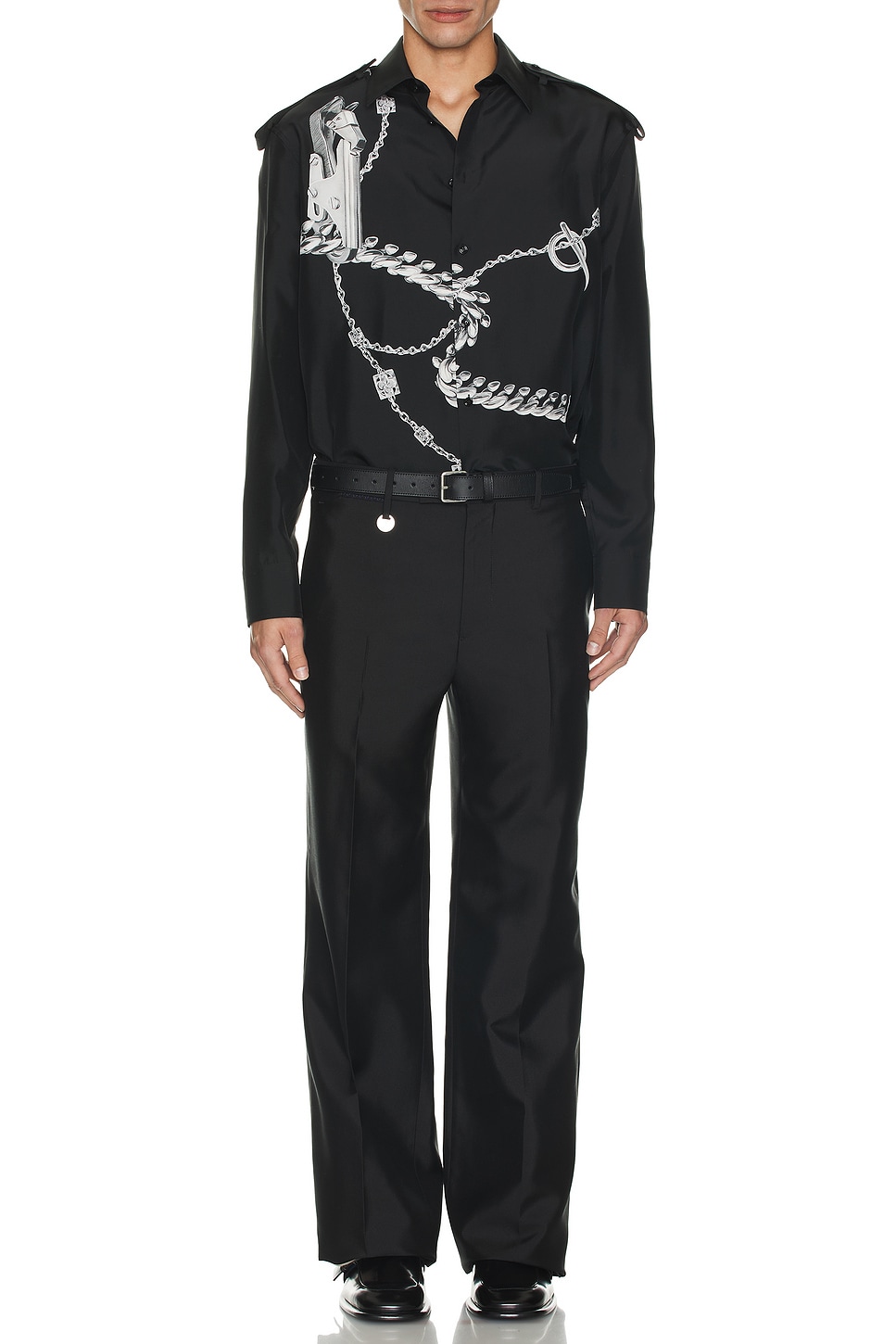 Image 1 of Burberry Trouser in Black