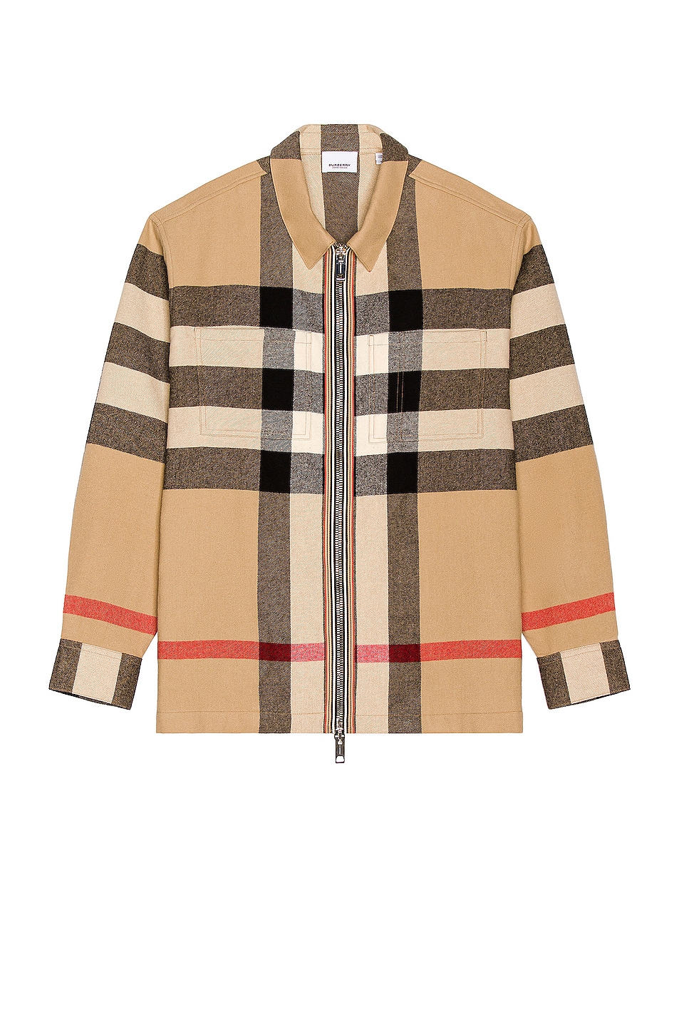 Image 1 of Burberry Hague Shirt in Archive Beige Check