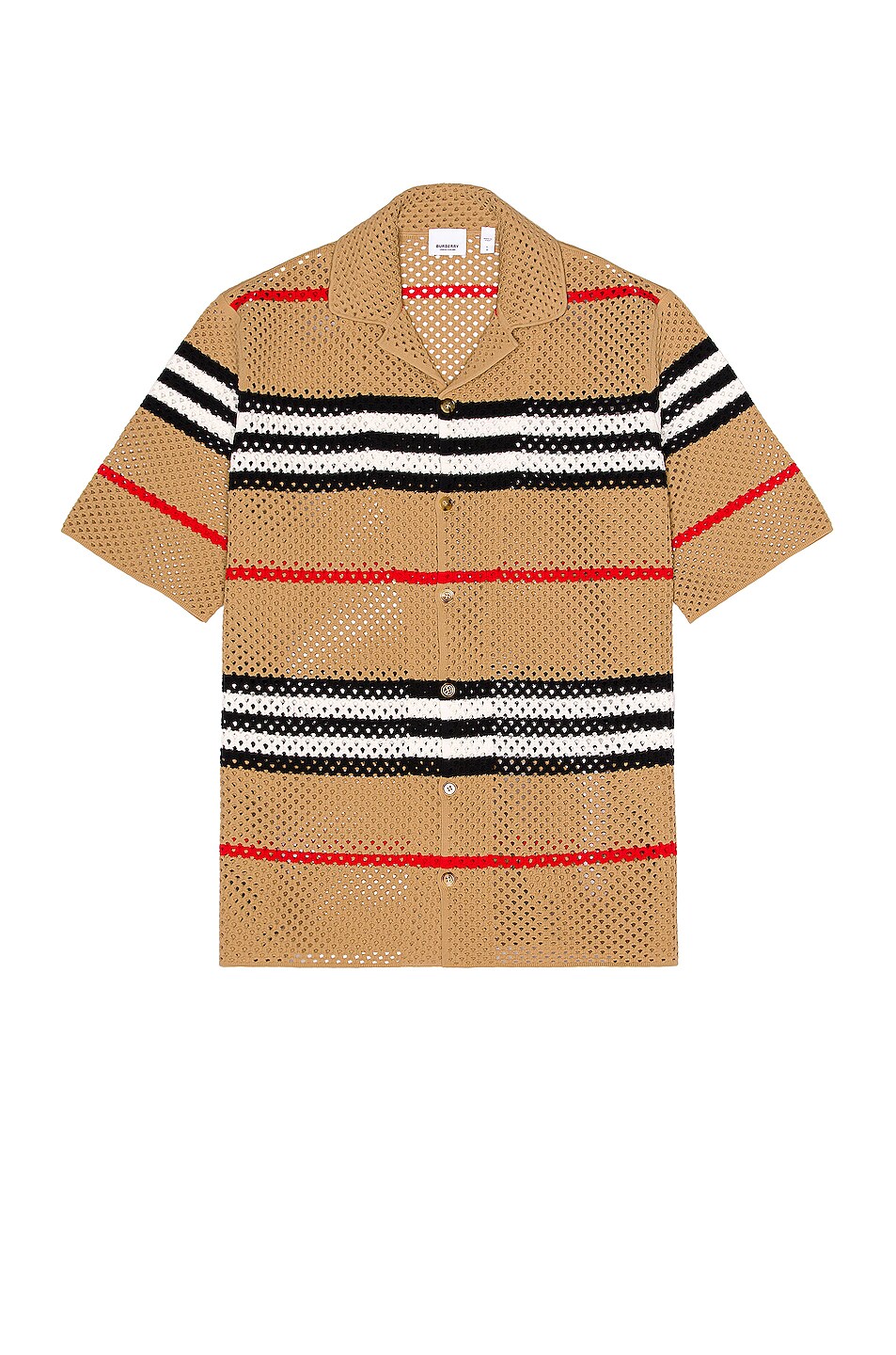 Image 1 of Burberry Malet Shirt in Camel
