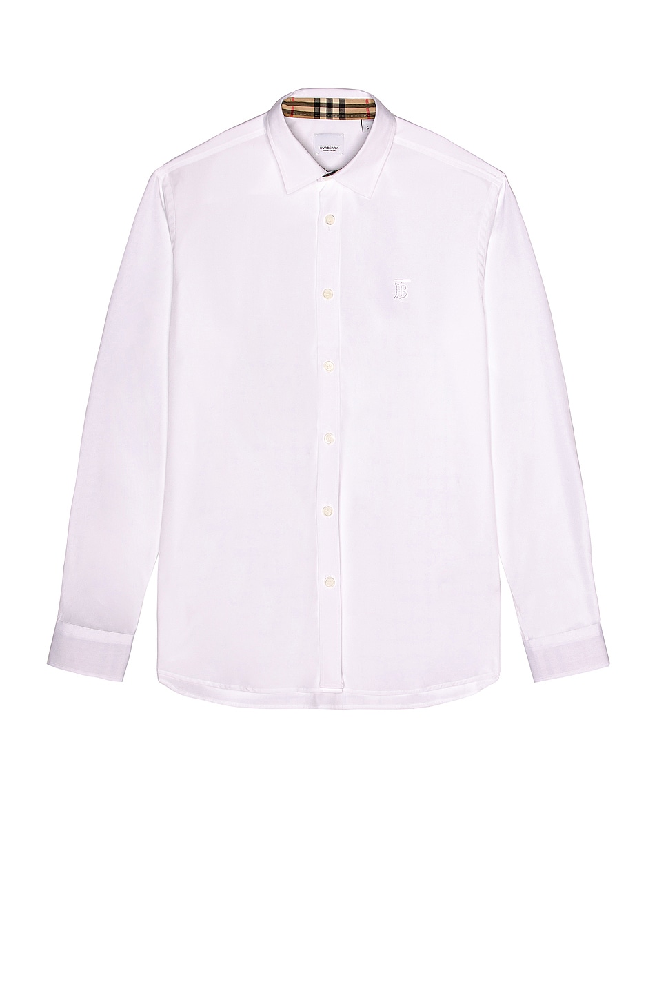 Image 1 of Burberry Sherwood Casual Shirt in White