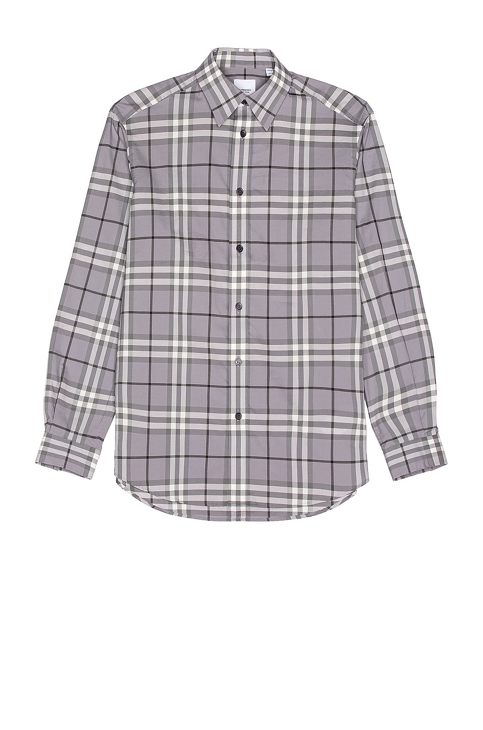 Image 1 of Burberry Caxton Casual Shirt in Storm Grey Check