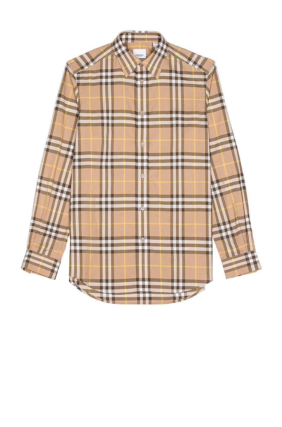 Image 1 of Burberry Caxton Casual Shirt in Truffle Check