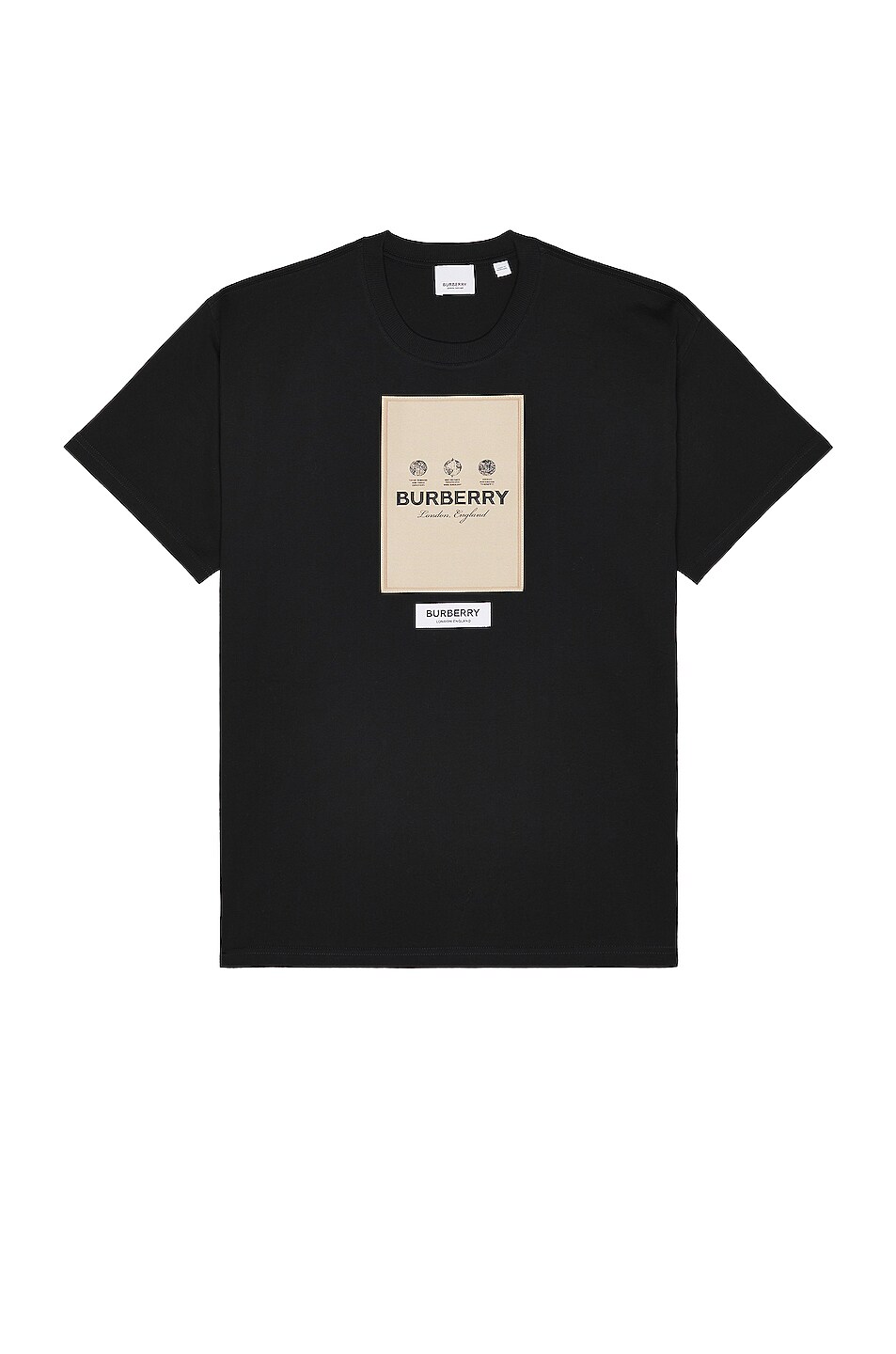Image 1 of Burberry Sergio Top in Black