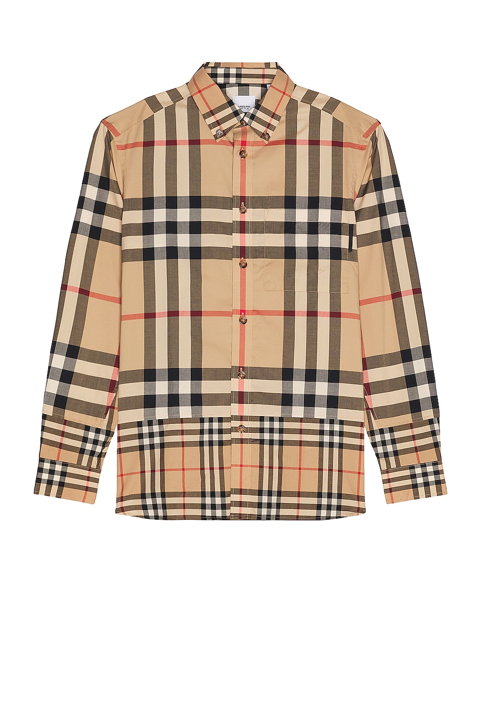 Image 1 of Burberry Causton Shirt in Archive Beige