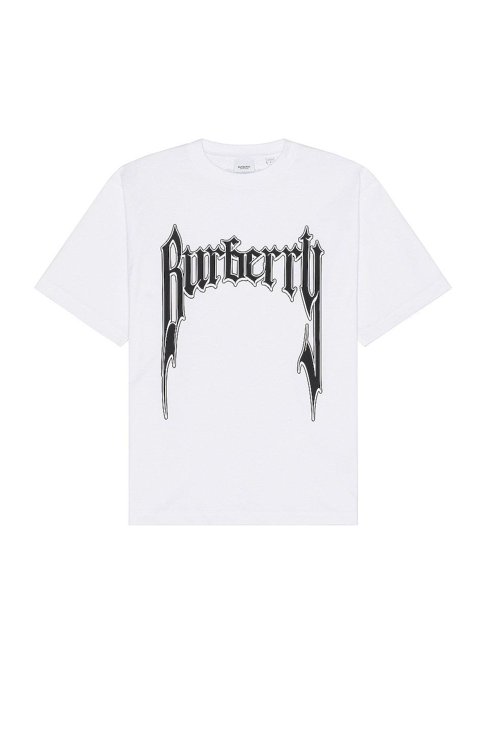 Image 1 of Burberry Sici Big Artwork Tee in White