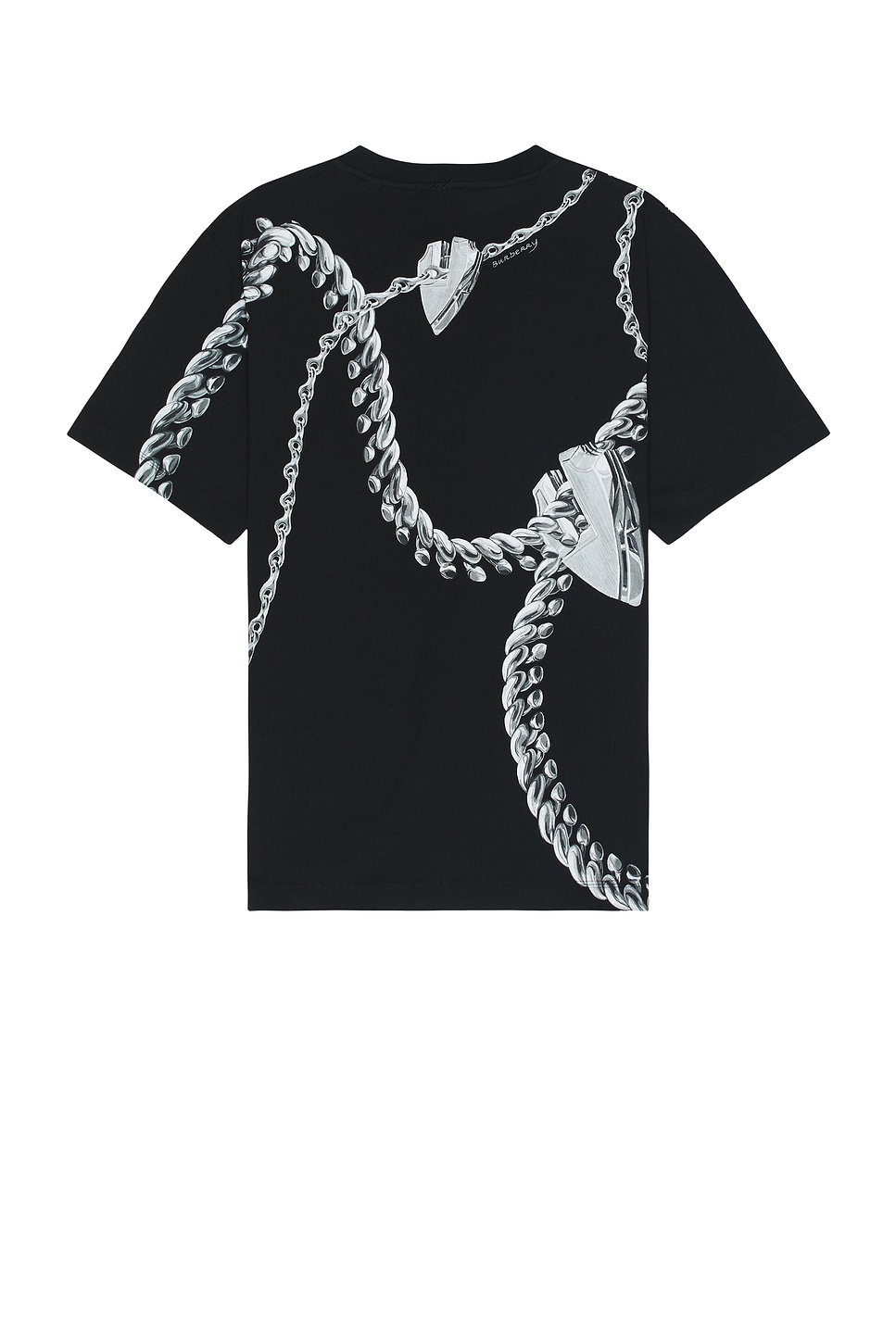 Image 1 of Burberry Graphic Tee in Black Ip Pattern