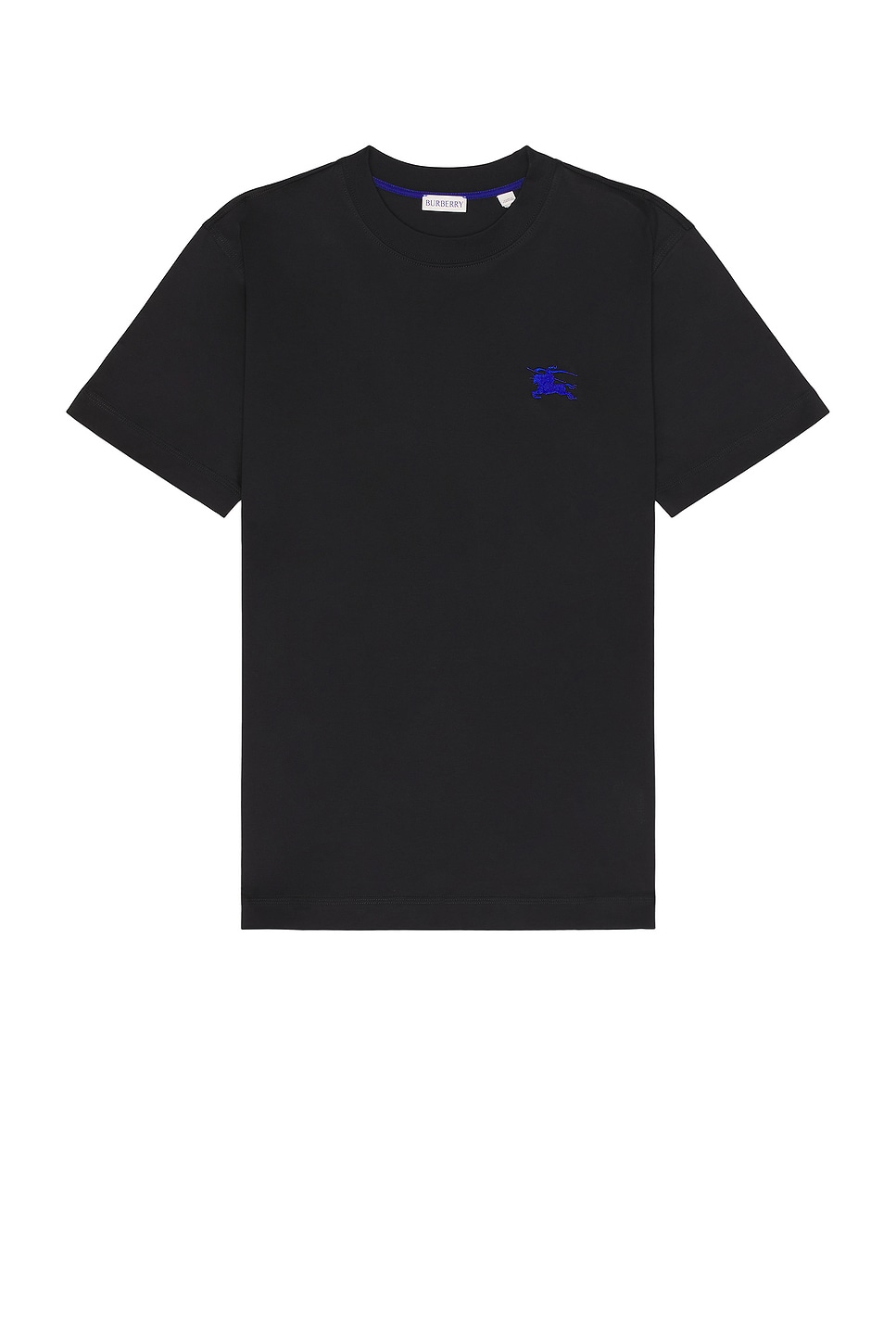 Image 1 of Burberry EKD Embroidered T-Shirt in Black