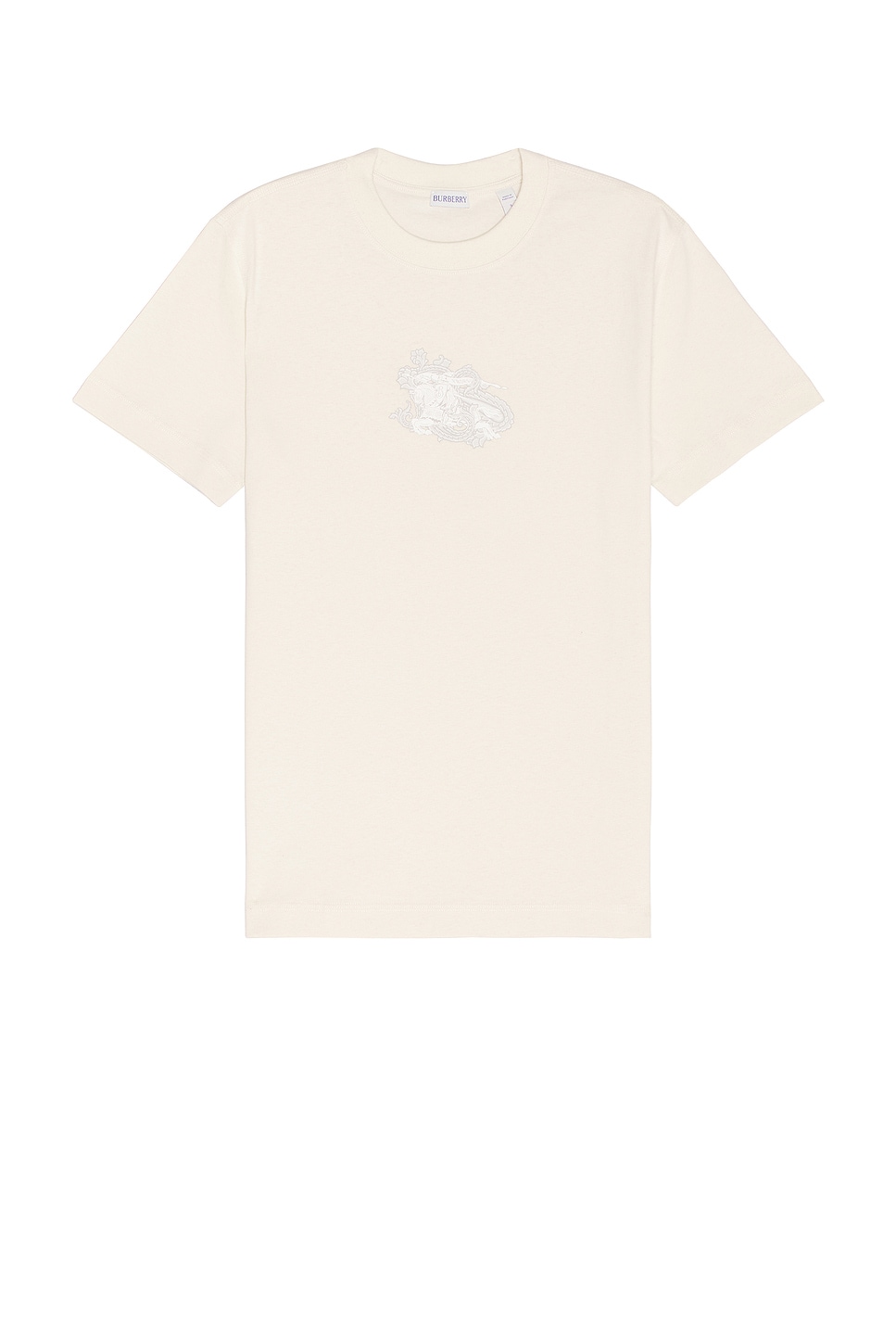 Image 1 of Burberry Pailsey Short Sleeve T-Shirt in Tundra