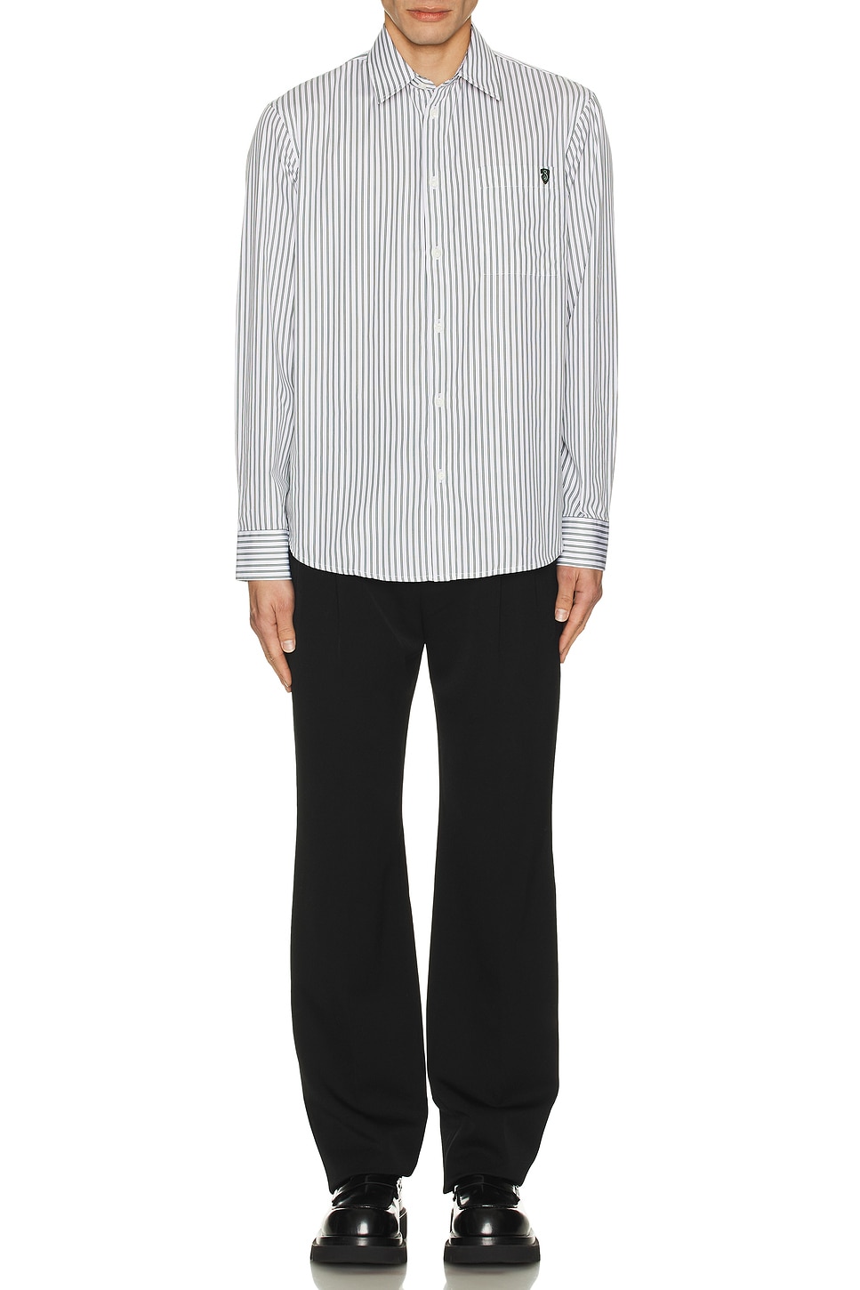 Image 1 of Burberry Casual Shirt in Conifer & Chalk
