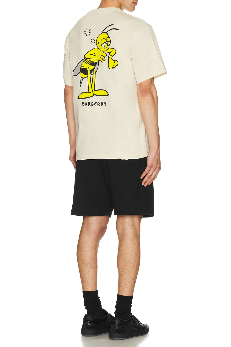 Image 1 of Burberry Bee Graphic T-Shirt in Alpine