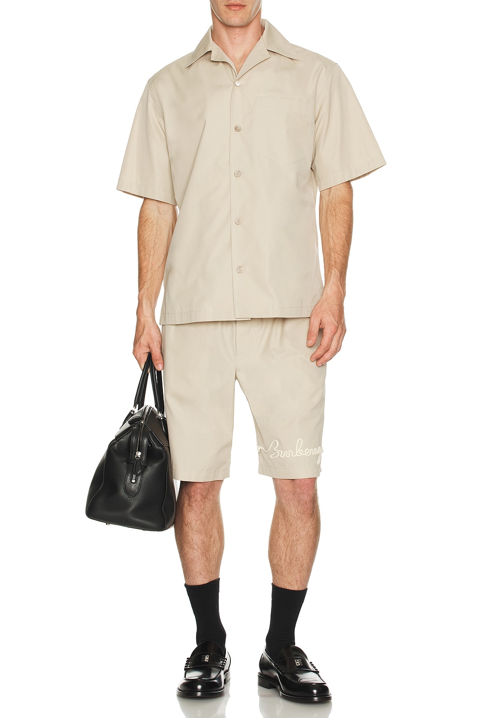 Image 1 of Burberry Havana Shirt in Fossil
