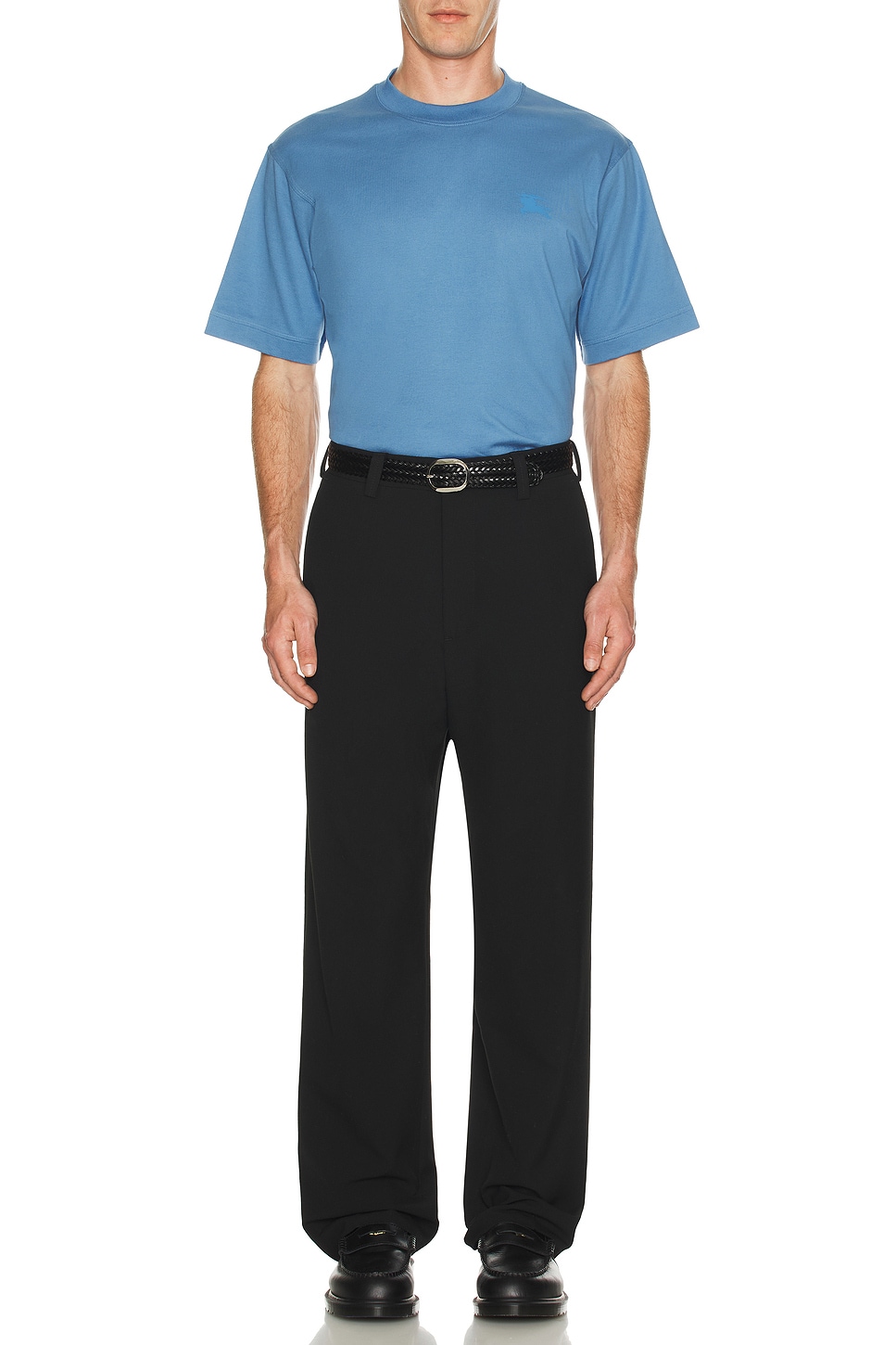 Image 1 of Burberry Protection Knight Regular Fit T-Shirt in Pool
